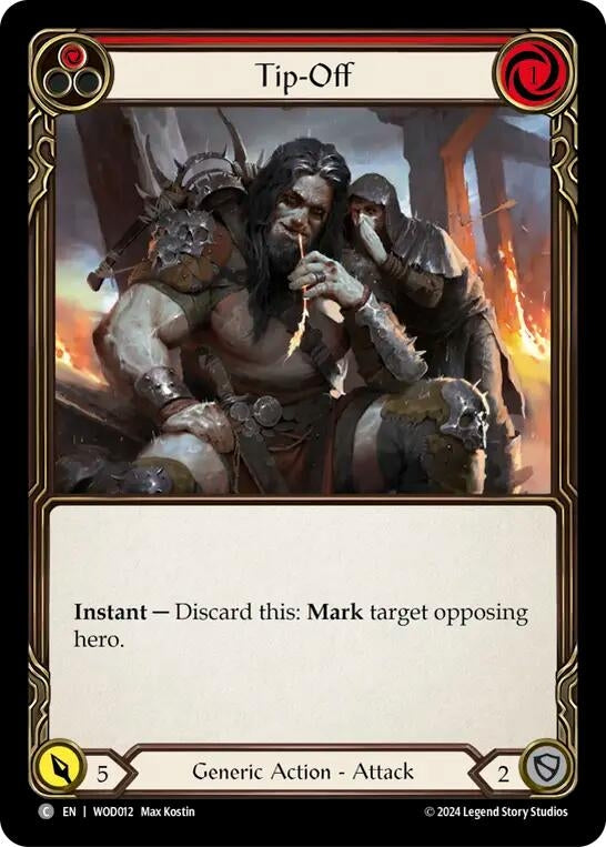 Image for Tip-Off (Red) (WOD012)