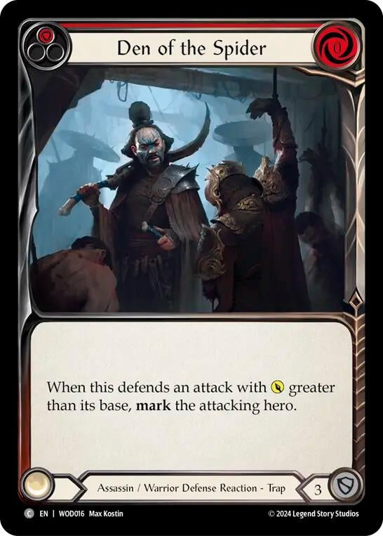 Image for Den of the Spider (Red) (WOD016)