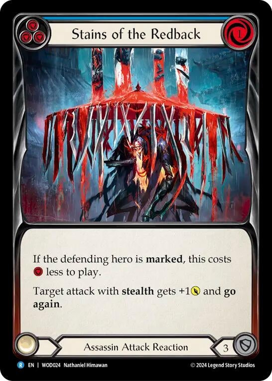 Image for Stains of the Redback (Blue) (WOD024)