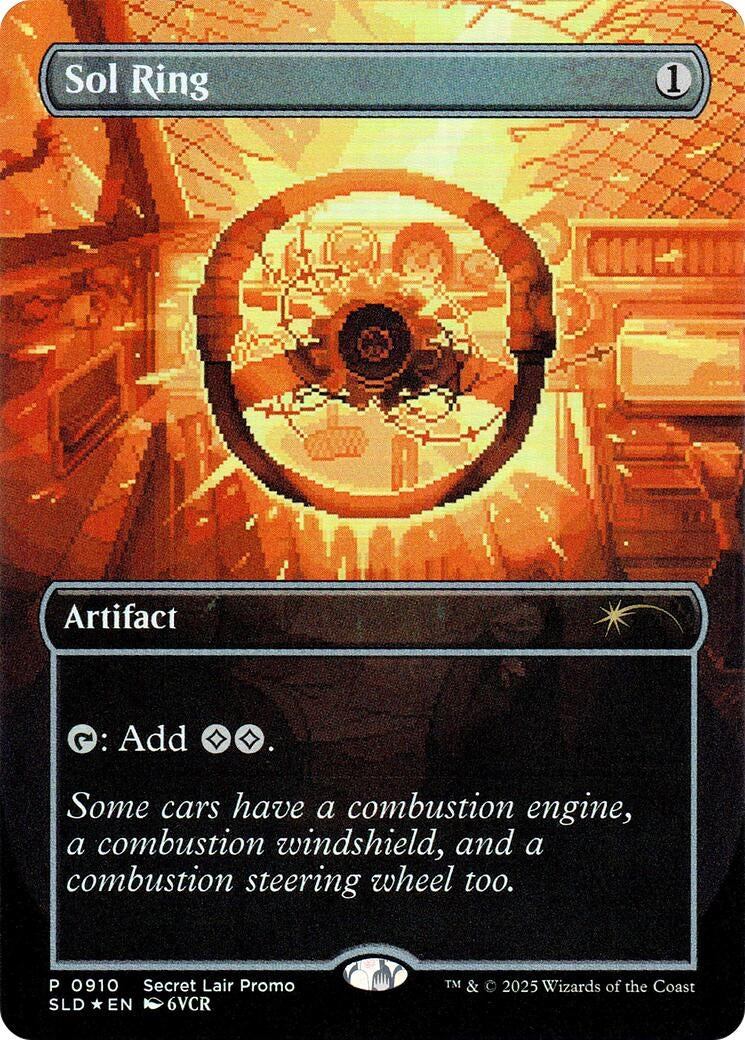 Image for Sol Ring (0910) (Rainbow Foil) (910) [SLD]