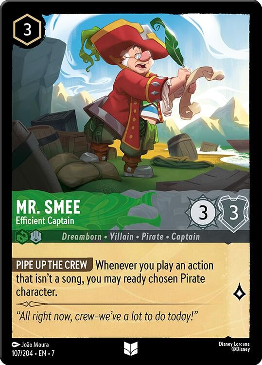 Image for Mr. Smee (107/204) [7]