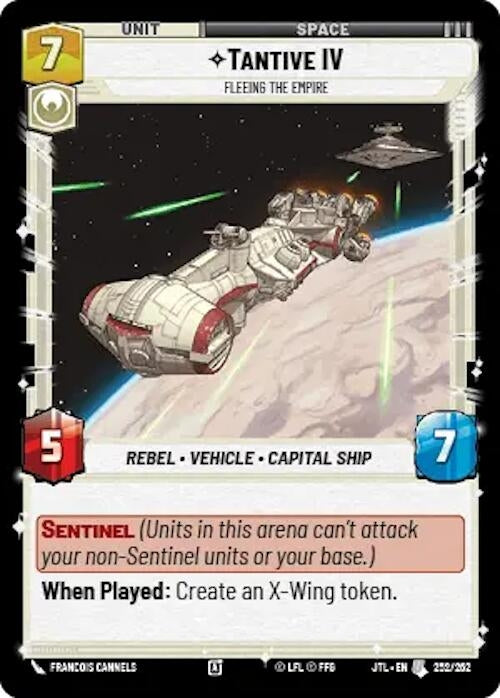 Image for Tantive IV - Fleeing the Empire (252/257) [Jump to Lightspeed]
