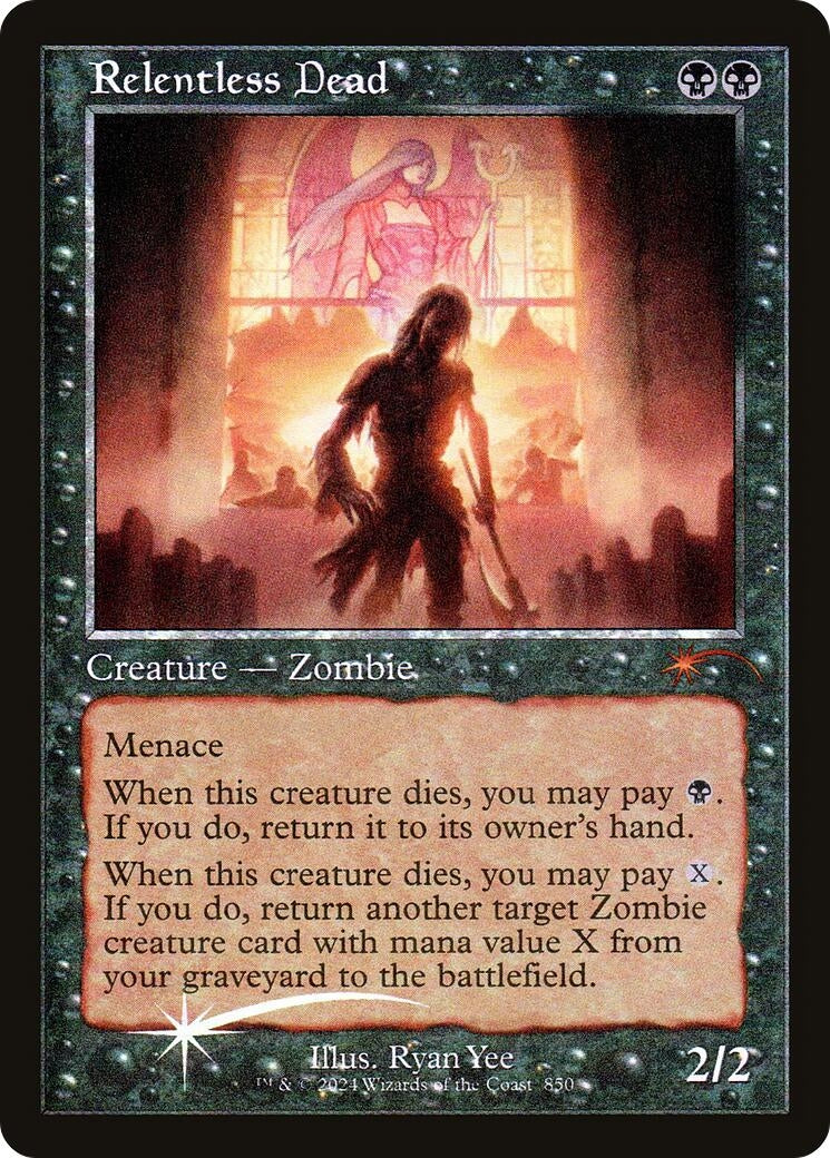 Image for Relentless Dead (Retro Frame) (850) [SLD]