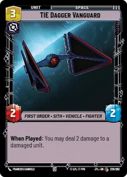 Image for TIE Dagger Vanguard (239/257) [Jump to Lightspeed]