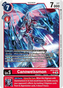 Image for Canoweissmon (BT21-022 U) (World Convergence) (BT-21) - Digimon Card Game