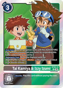 Image for Tai Kamiya & Izzy Izumi (ST20-13 R) (Starter Deck 20: Protector of Light) (ST-20) - Digimon Card Game