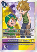 Image for Matt Ishida & T.K. Takaishi (ST21-13 R) (Starter Deck 21: Hero of Hope) (ST-21) - Digimon Card Game