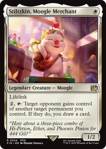 Image for Stiltzkin, Moogle Merchant (34) [FIN]