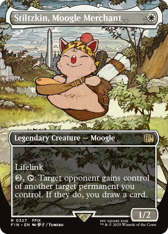 Image for Stiltzkin, Moogle Merchant (Borderless) (327) [FIN]