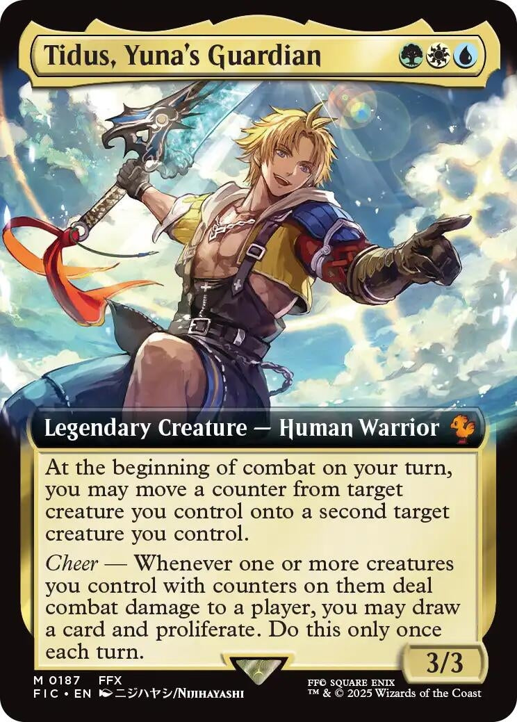 Image for Tidus, Yuna's Guardian (Extended Art) (187) [FIC]