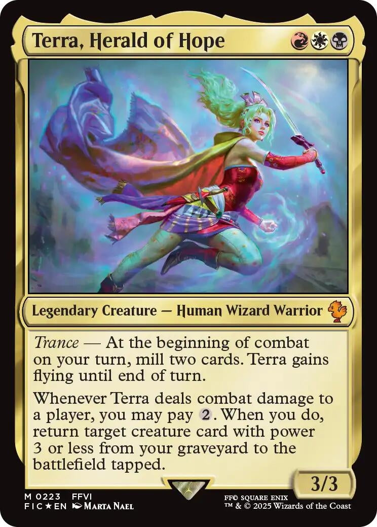 Image for Terra, Herald of Hope (Surge Foil) (223) [FIC]