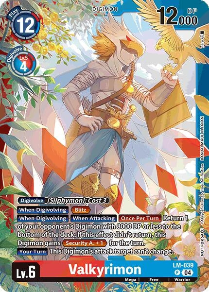 Image for Valkyrimon (Limited Card Pack) (LM-039 P) (World Convergence) (BT-21) - Digimon Card Game