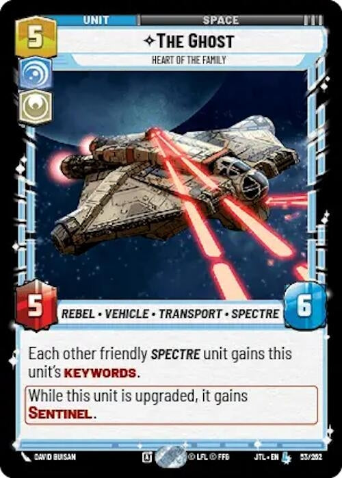 Image for The Ghost - Heart of the Family (053/257) [Jump to Lightspeed]