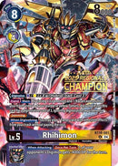 Image for Rhihimon (2025 Regionals Champion) (BT18-081 U)