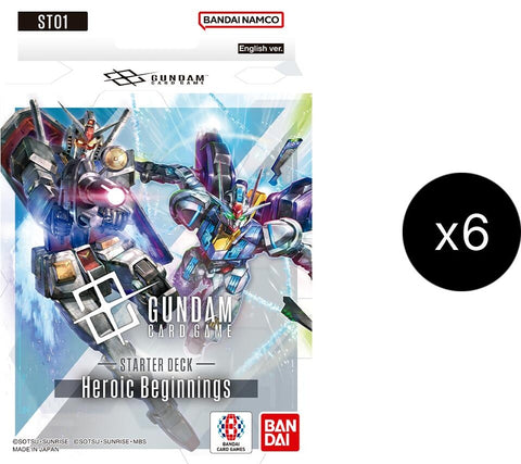 Starter Deck 01: Heroic Beginnings Display [ST01]