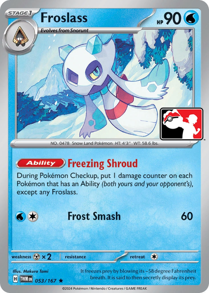 Image for Froslass (053/167) (Prize Pack Series Cards) - Pokemon