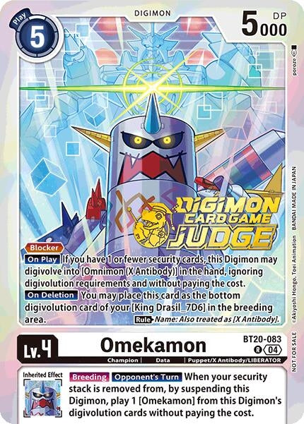 Image for Omekamon (Judge Pack 2025 Wave 1) (BT20-083 R)