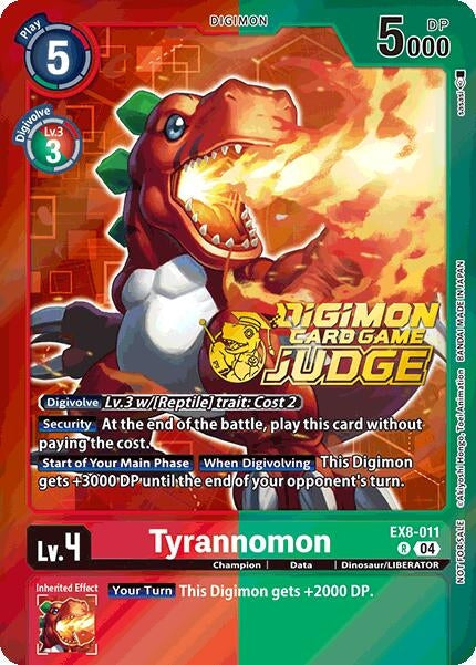 Image for Tyrannomon (Judge Pack 2025 Wave 1) (EX8-011 R)