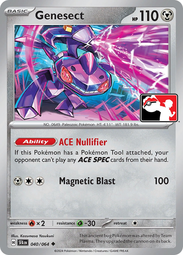 Image for Genesect (040/064) (Prize Pack Series Cards) - Pokemon