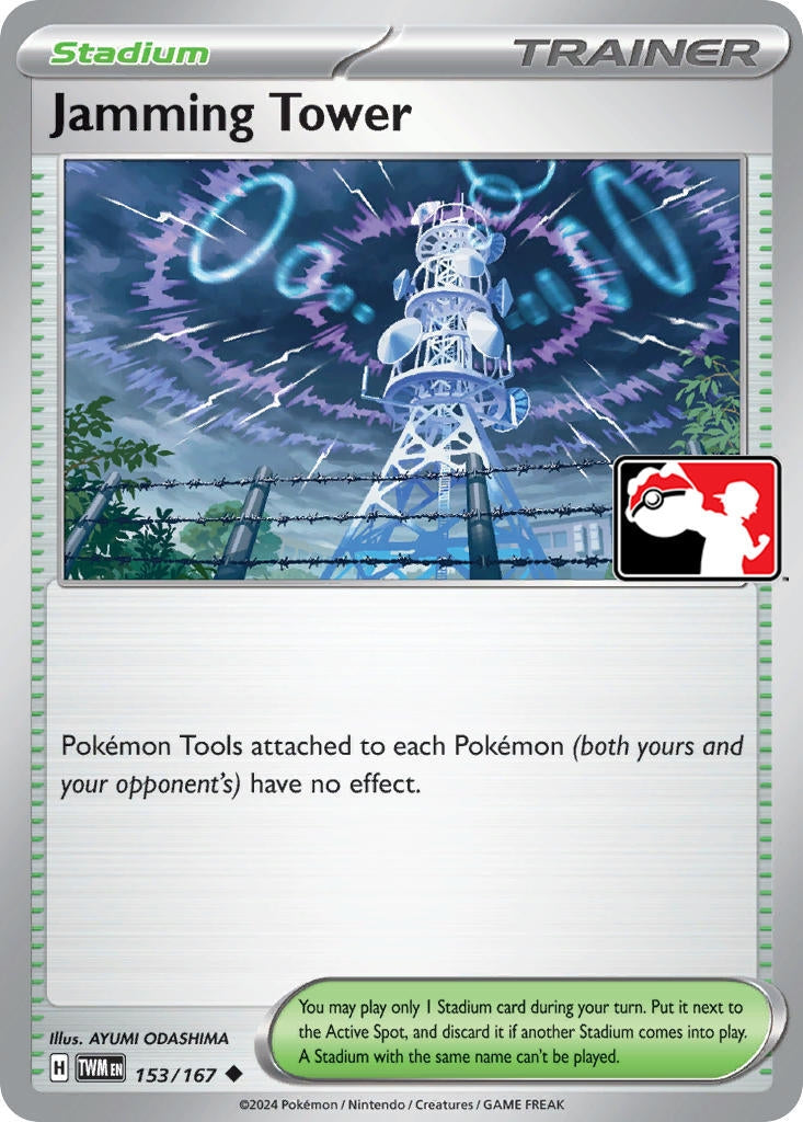 Image for Jamming Tower (153/167) (Prize Pack Series Cards) - Pokemon