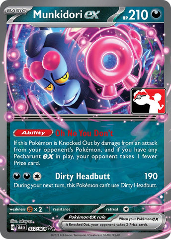 Image for Munkidori ex (037/064) (Prize Pack Series Cards) - Pokemon