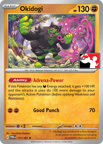 Image for Okidogi (111/167) (Prize Pack Series Cards) - Pokemon