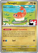 Image for Tatsugiri (131/167) (Prize Pack Series Cards) - Pokemon