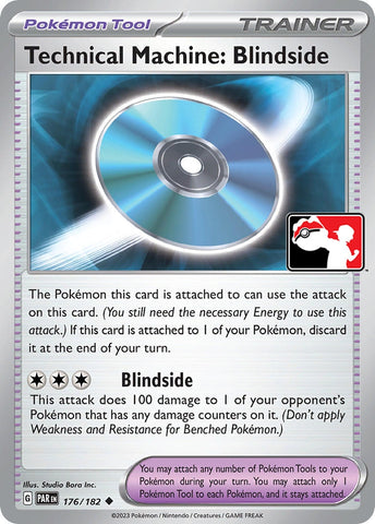 Image for Technical Machine: Blindside (176/182) (Prize Pack Series Cards) - Pokemon