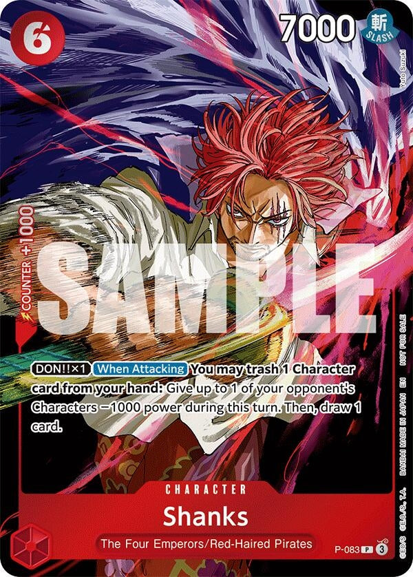 Image for Shanks (Event Pack Vol. 6) (P-083) (OP-PR)