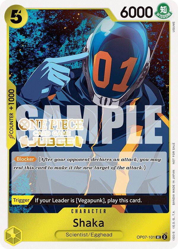 Image for Shaka (Judge Pack Vol. 5) (OP07-101) (OP-PR)