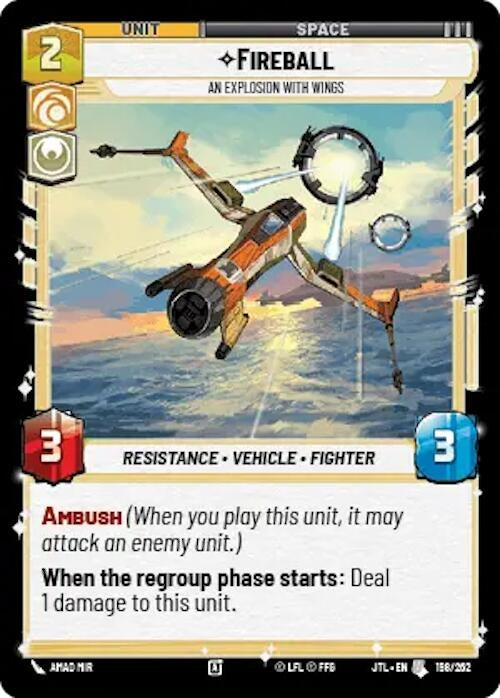 Image for Fireball - An Explosion With Wings (198/257) [Jump to Lightspeed]