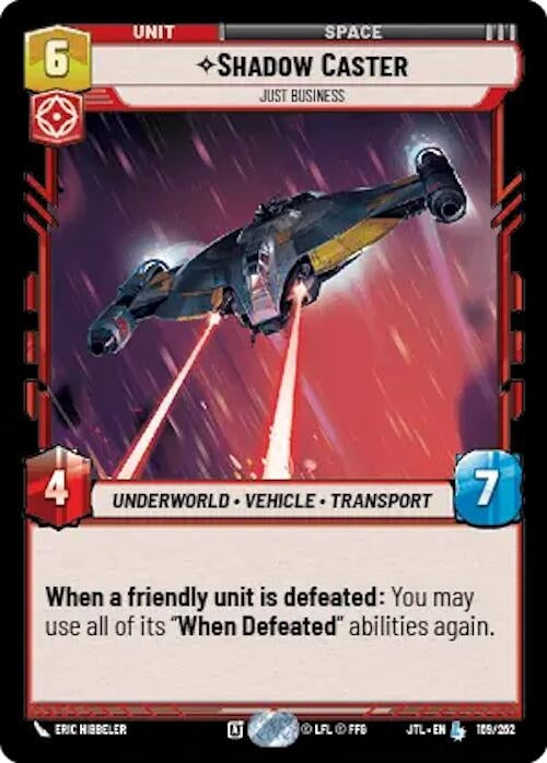 Image for Shadow Caster - Just Business (169/257) [Jump to Lightspeed]