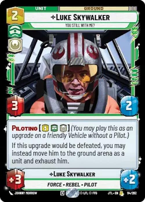 Image for Luke Skywalker - You Still With Me? (094/257) [Jump to Lightspeed]