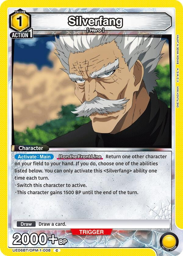 Image for Silverfang (008) (UE06BT/OPM-1-008) [UE06BT: One Punch Man]