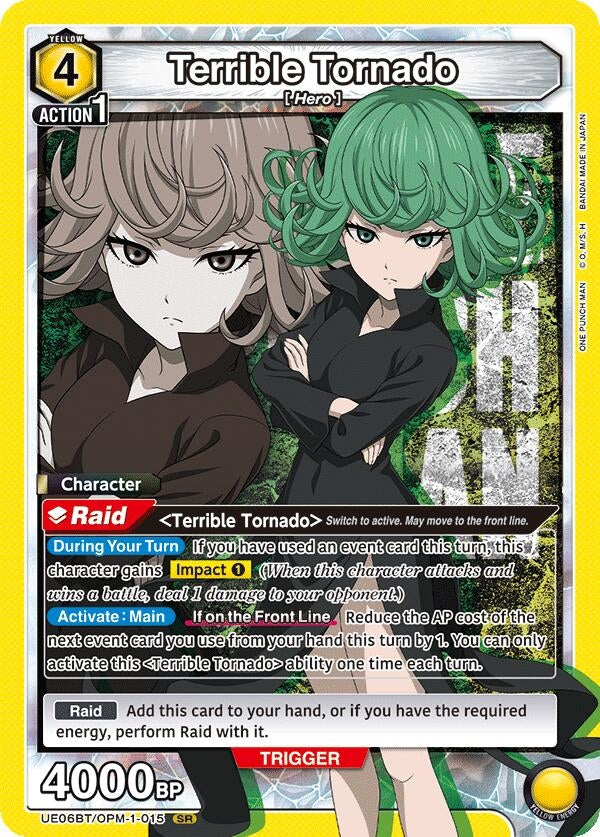Image for Terrible Tornado (015) (UE06BT/OPM-1-015) [UE06BT: One Punch Man]