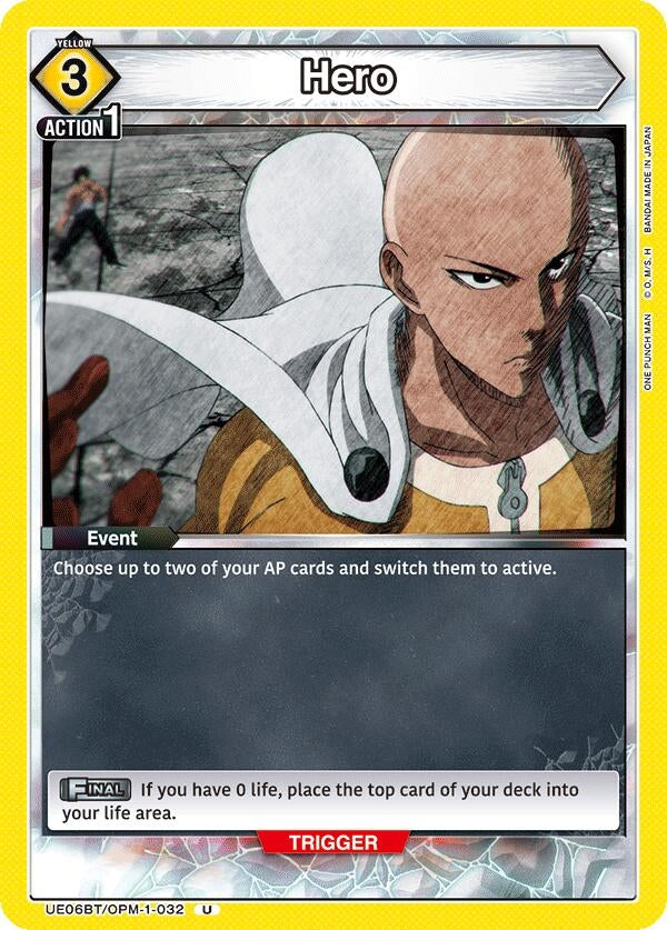 Image for Hero (UE06BT/OPM-1-032) [UE06BT: One Punch Man]