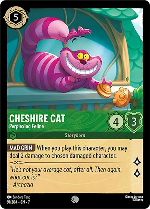 Image for Cheshire Cat (91/204) [7]
