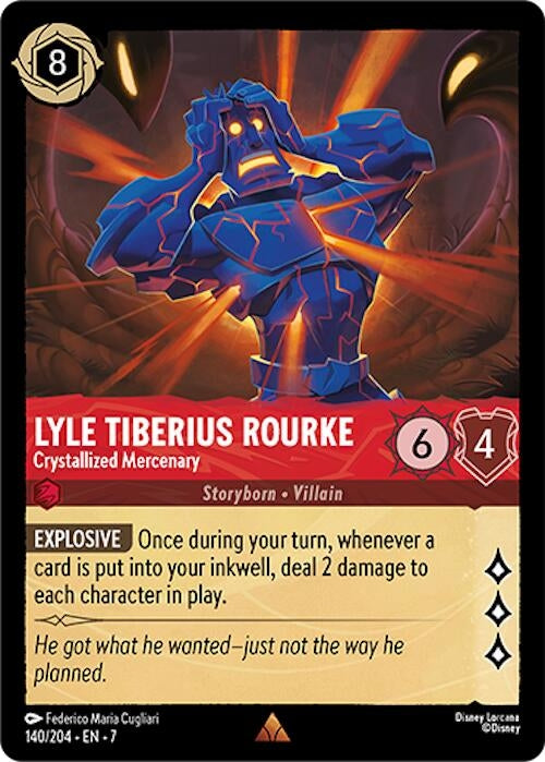 Image for Lyle Tiberius Rourke (140/204) [7]