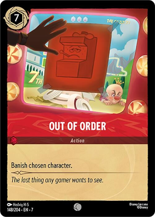 Image for Out of Order (148/204) [7]