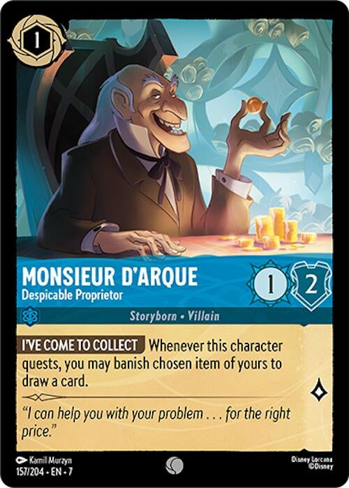 Image for Monsieur D'Arque (157/204) [7]