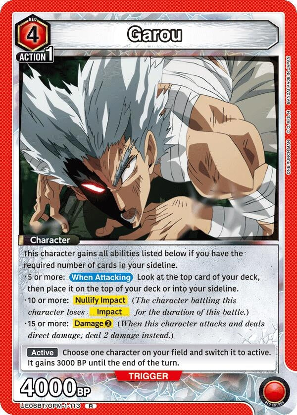 Image for Garou (113) (UE06BT/OPM-1-113) [UE06BT: One Punch Man]