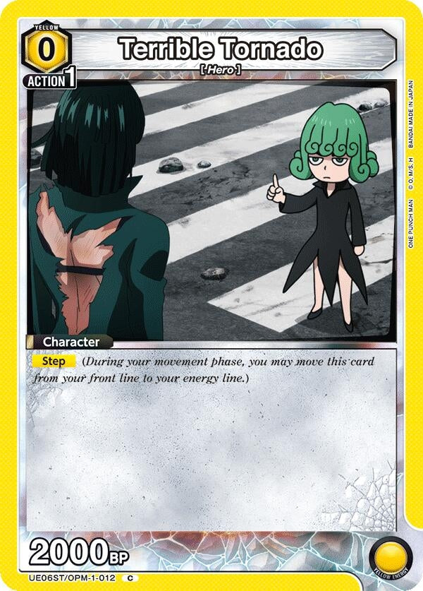 Image for Terrible Tornado (012) (UE06ST/OPM-1-012) [UE06ST: One Punch Man Starter Deck]