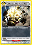 Image for Incineration Cannons (UE06ST/OPM-1-029) [UE06ST: One Punch Man Starter Deck]