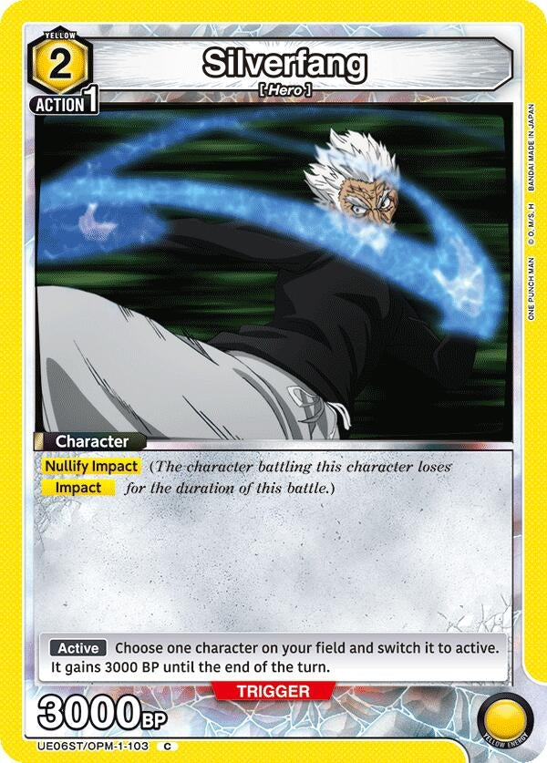 Image for Silverfang (103) (UE06ST/OPM-1-103) [UE06ST: One Punch Man Starter Deck]