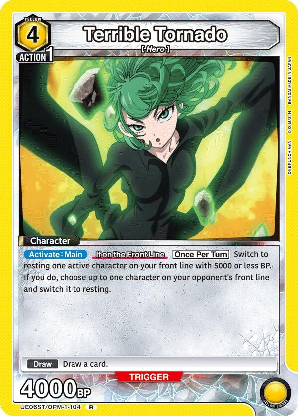 Image for Terrible Tornado (104) (UE06ST/OPM-1-104) [UE06ST: One Punch Man Starter Deck]
