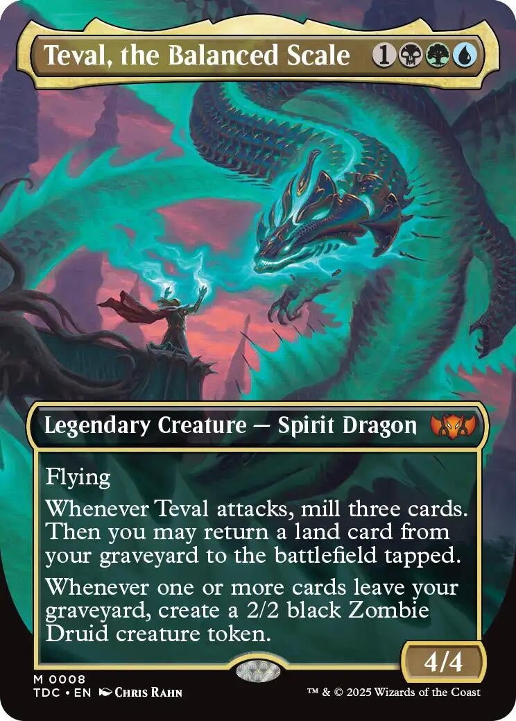 Image for Teval, the Balanced Scale (Borderless) (8) [TDC]