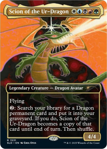 Image for Scion of the Ur-Dragon (Rainbow Foil) (1531) [SLD]