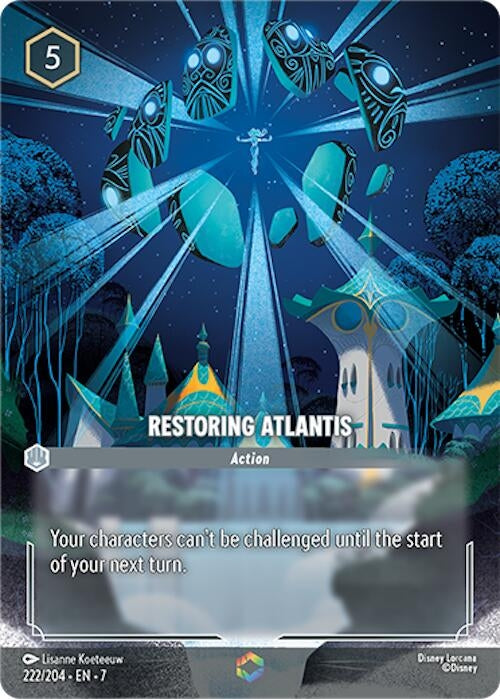 Image for Restoring Atlantis (Enchanted) (222/204) [7]