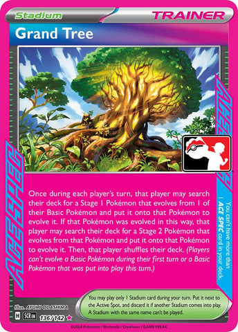 Image for Grand Tree (136/142) (Prize Pack Series Cards) - Pokemon