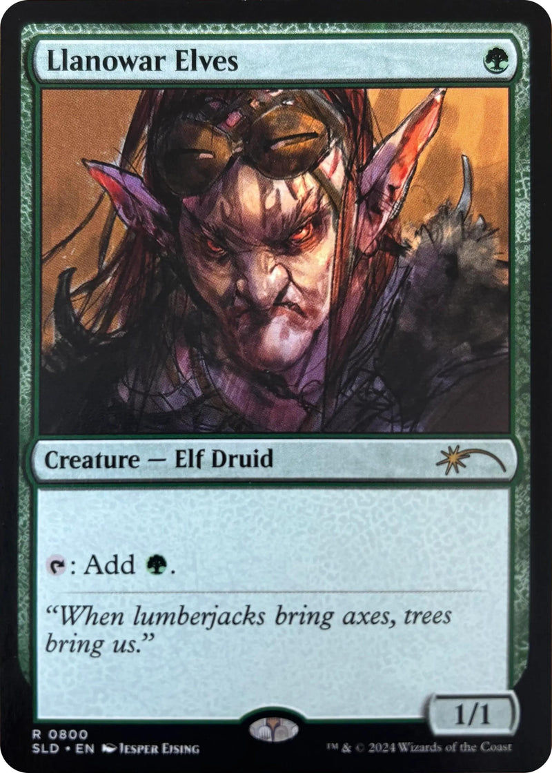 Image for Llanowar Elves (0800) (800) [SLD]